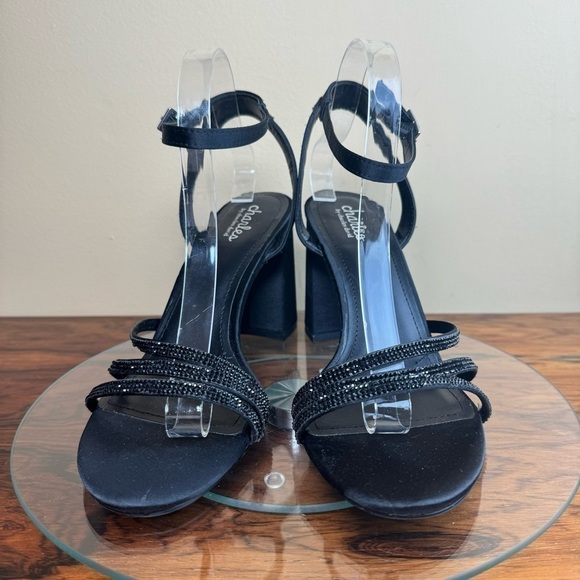 CHARLES DAVID Rheanna Heeled Sandal In Black - Picture 4 of 15